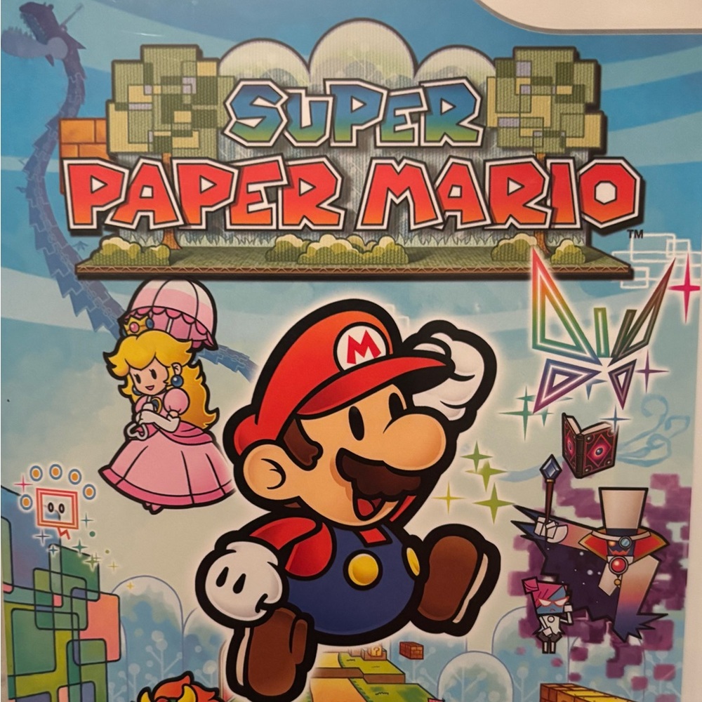 Super Paper Mario WII Game
